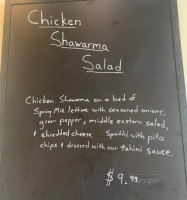 Quickchick Shawarma And Grill menu