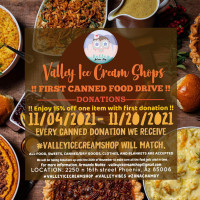 Valley Ice Cream Shop Llc food
