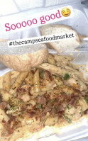 The Camp Seafood Market Patio food