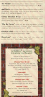 Mcalister's Deli menu