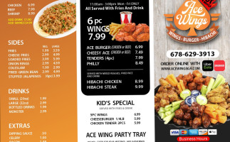 Ace Wings food