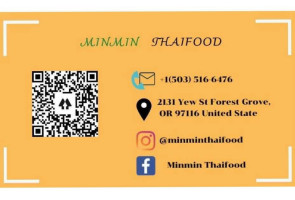 Minmin Thai Food food