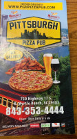 Pittsburgh Pizza Pub food