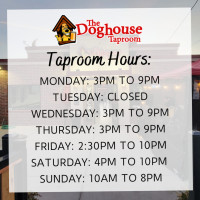 The Doghouse Taproom food