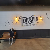 Topspin Pizza Pong food