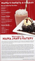 Mama Jane's Eatery menu