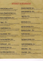 The Beer Shoppe menu