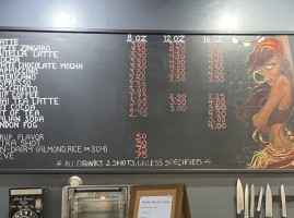 Caffe Zingaro menu