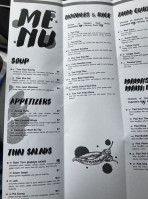 Ma Ma's Thai Cuisine menu