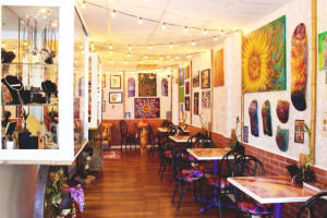 The Tiger Eye Coffee Shop inside