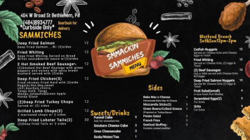 Smmackin Sammiches Ii menu