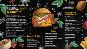 Smmackin Sammiches Ii menu