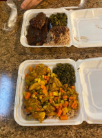 Jamaican Jerk Hut food