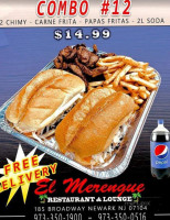 El Merengue Inc food