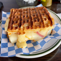 Bebop Waffle Shop food