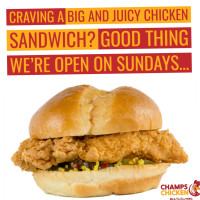 Champs Chicken food