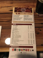 Riddle Ale House menu