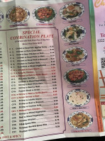 China King menu
