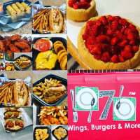 1976 Wings, Burgers More food
