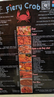 Fiery Crab Seafood Restaurant And Bar menu