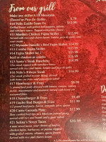 Rodriguez Y Cantina menu
