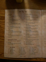 Twins Tavern menu