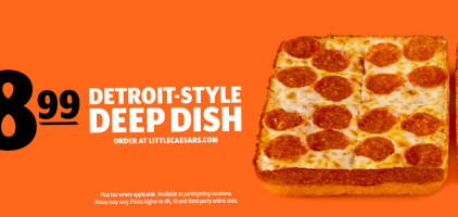 Little Caesars Pizza food