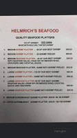 Helmrich's Seafood menu