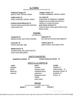 Pom Italian menu