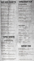 Tumbledown Farm To Fork menu