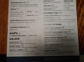 Blueprint New American And Grill menu
