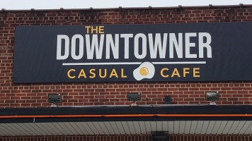 The Downtowner Casual Cafe outside