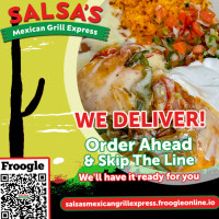 Salsa’s Mexican Grill Express food