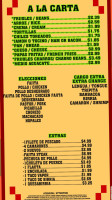 Taqueria Arcos De Jalisco menu