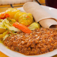 Gursha Ethiopian Grill food