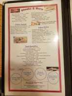 Muller's Diner menu
