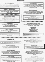 DiMarco's Bistro & Cantina menu