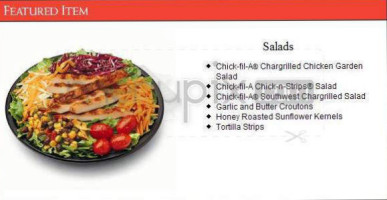 Chick-fil-a Bartonsville menu