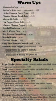 Jerseys Sports And Grill menu