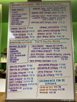 El Gallo Garcia menu