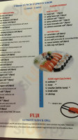 Fuji Sushi #3 menu
