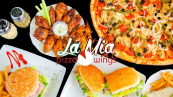 La Mia Pizza And Wings food