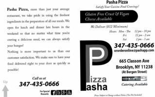 Pasha Pizza Pita food