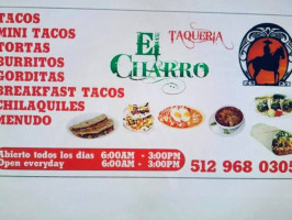 Taqueria El Charro food