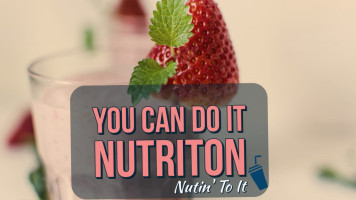 You Can Do It Nutrition food