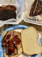 Wade's Barbecue food