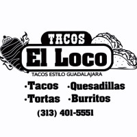 Tacos El Loco menu