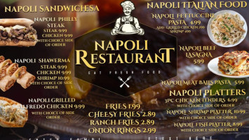 Napoli Pizza Subs food