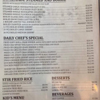 Soda Shoppe Cafe menu