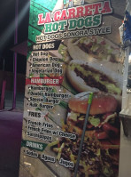 La Carreta Hot Dogs Y Taqueria food